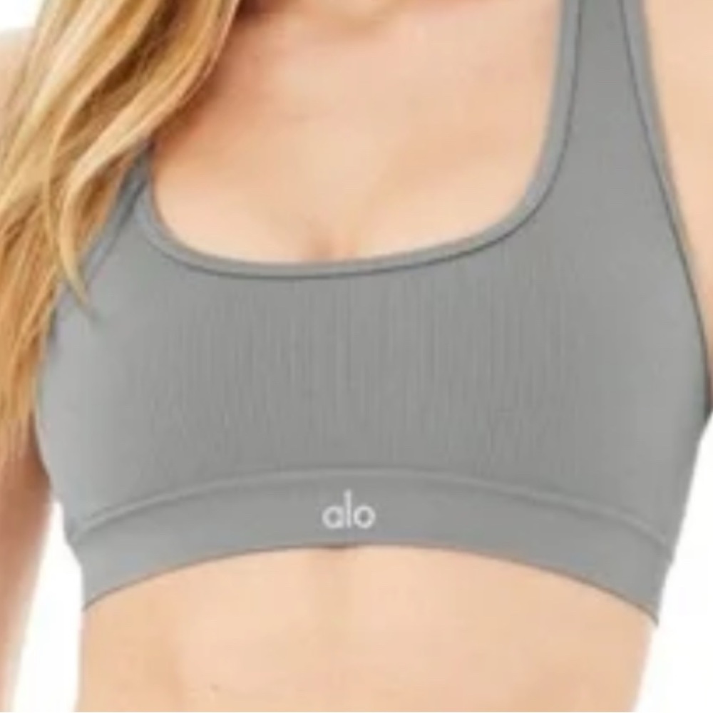 ALO yoga Seamless Ribbed Bra